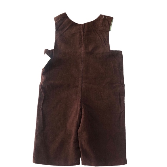 NWT Zuccini Smocked Jungle Animals Longall Outfit 12M - Picture 3 of 5